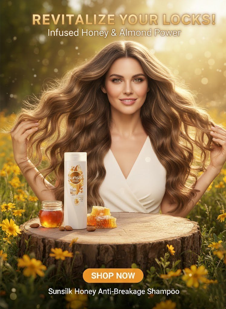 SunSilk Honey Anti-Breakage Shampoo