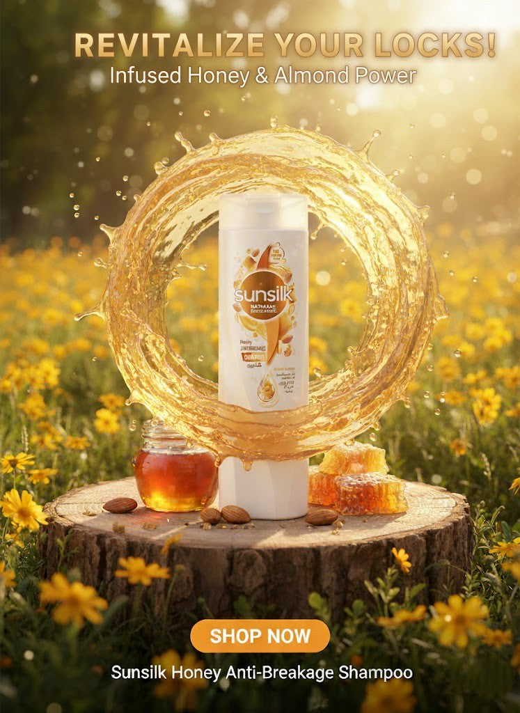 SunSilk Honey Anti-Breakage Shampoo
