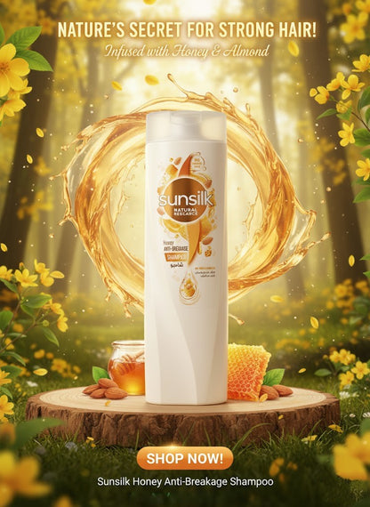 SunSilk Honey Anti-Breakage Shampoo