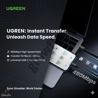 UGREEN PD Power Bank 20000mAh Two Way Fast Charging