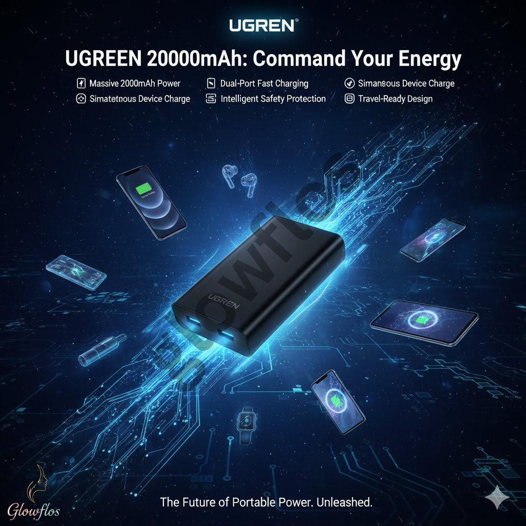 UGREEN PD Power Bank 20000mAh Two Way Fast Charging