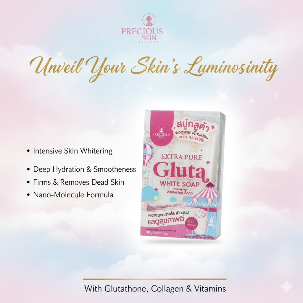 Extra pure gluta white soap