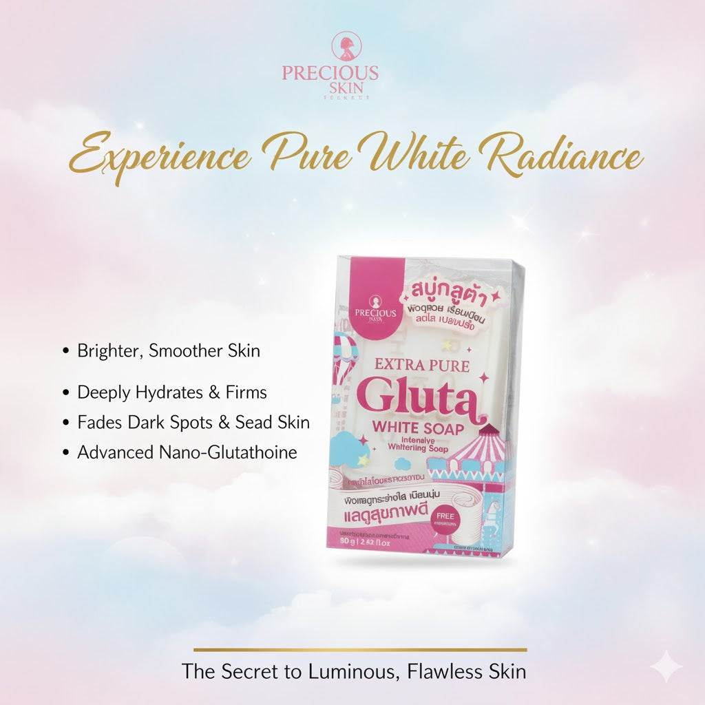 Extra pure gluta white soap