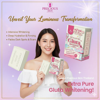 Extra pure gluta white soap