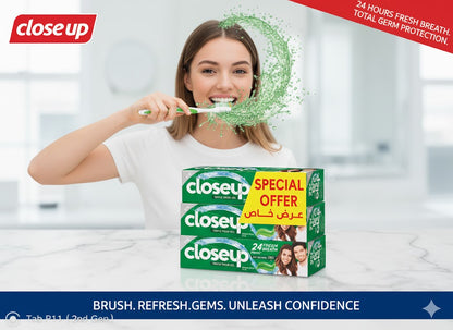 Close Up Toothpaste (4 Pcs Pack)