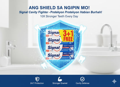 Signal Toothpaste (4 Pcs Pack)