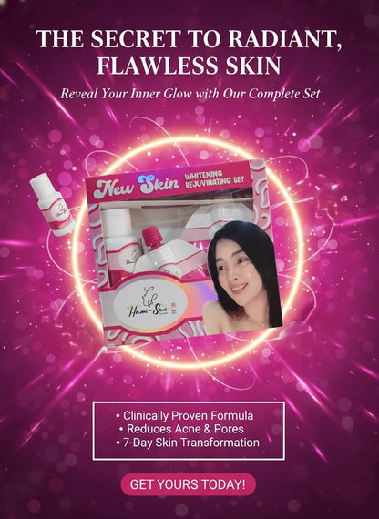Hamisan Rejuv Set complete skincare rejuvenation set for clearer, smoother, and brighter-looking skin