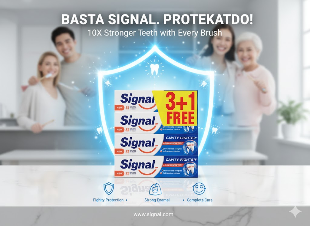 Signal Toothpaste (4 Pcs Pack)
