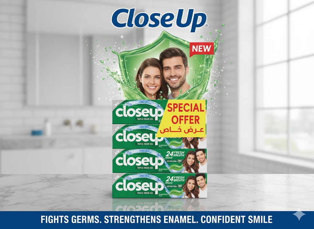 Close Up Toothpaste (4 Pcs Pack)
