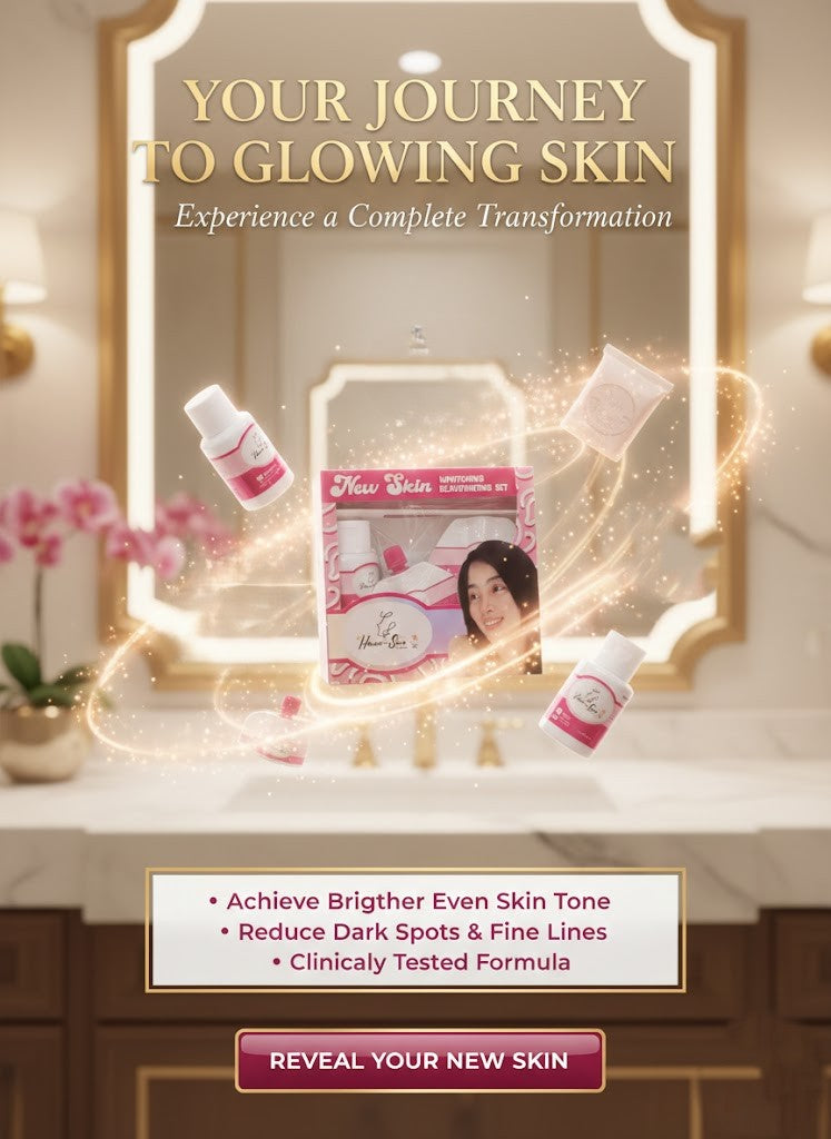 Hamisan Rejuv Set complete skincare rejuvenation set for clearer, smoother, and brighter-looking skin