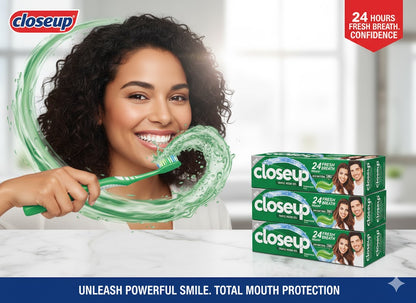 Close Up Toothpaste (4 Pcs Pack)