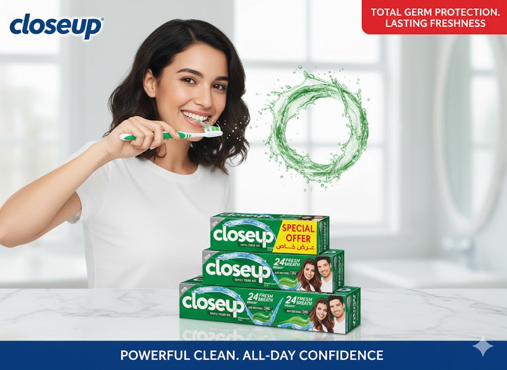 Close Up Toothpaste (4 Pcs Pack)