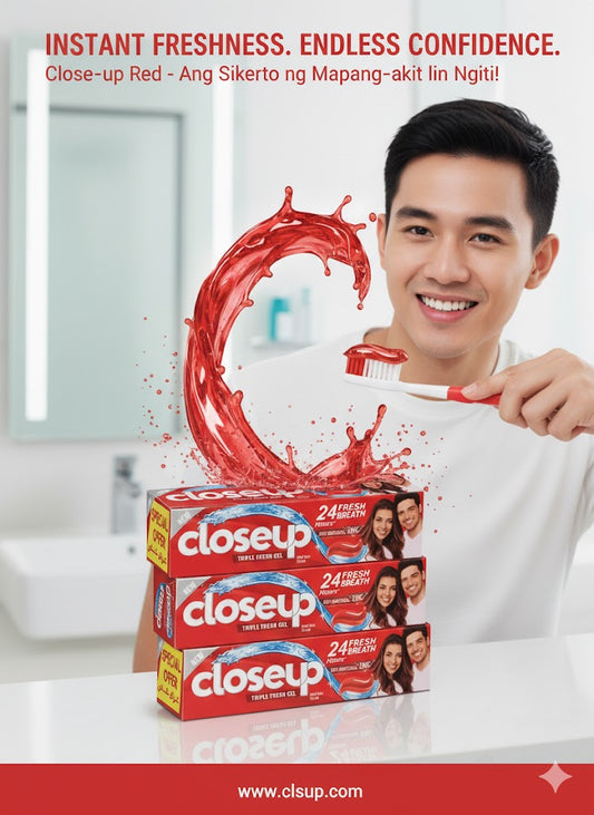 Close Up Toothpaste (4 Pcs Pack)