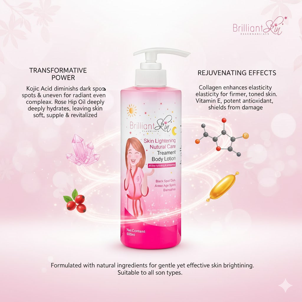 Brilliant Skin Lotion moisturizing body lotion for smooth, bright, and healthy-looking skin