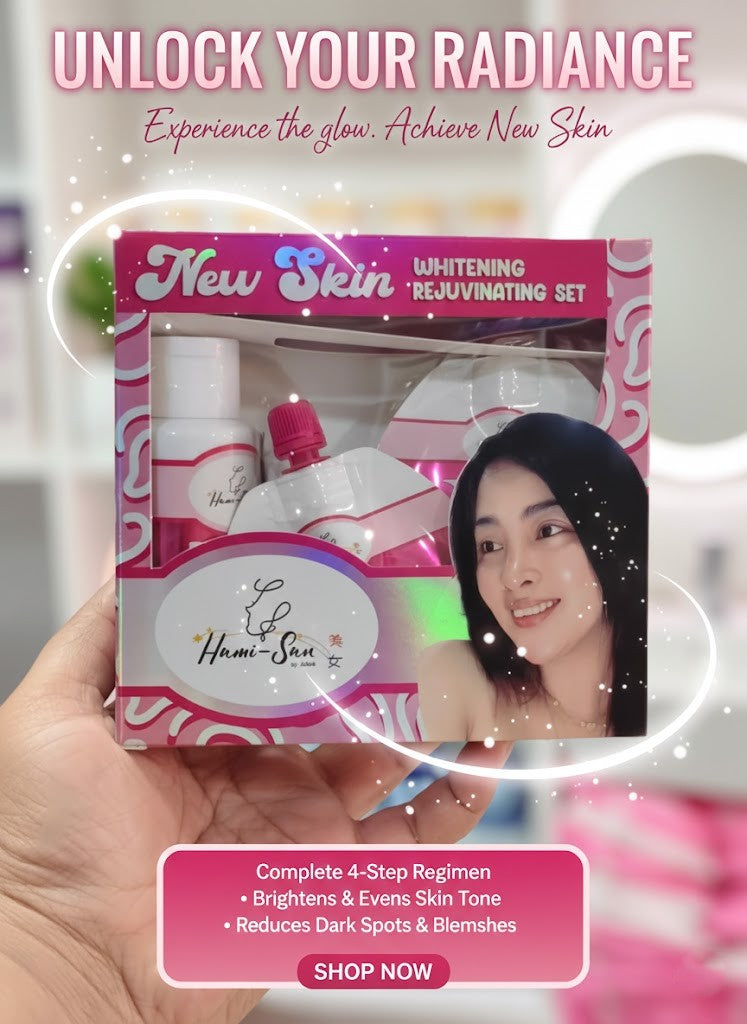 Hamisan Rejuv Set complete skincare rejuvenation set for clearer, smoother, and brighter-looking skin