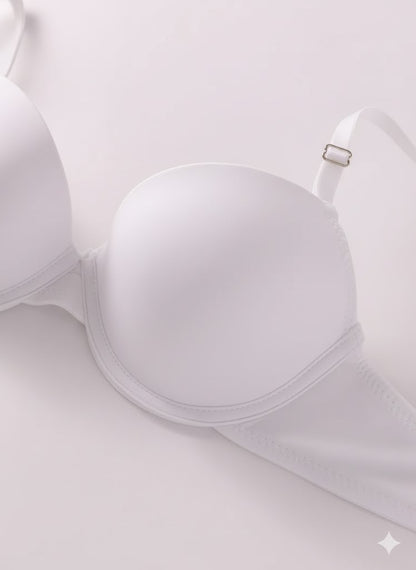 Seamless Floral Lace Underwire Bra