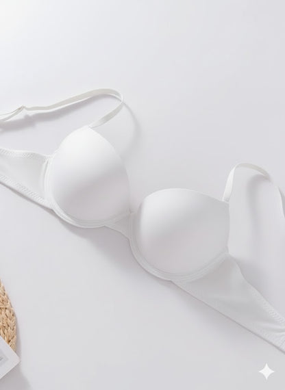 Seamless Floral Lace Underwire Bra